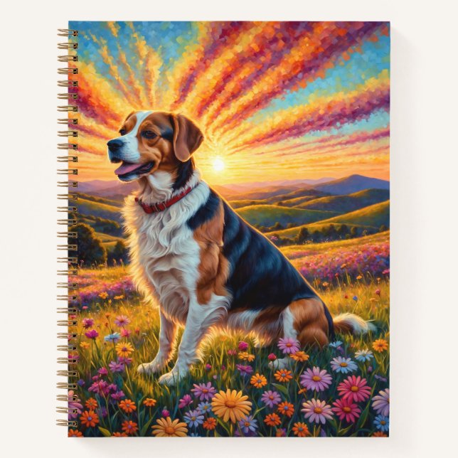 Beagle dog notizbuch (Vorderseite)