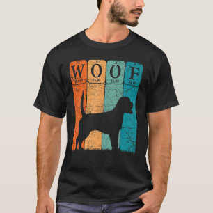 Beagle Dog Periodische Tabellenelemente Hundeschle T-Shirt