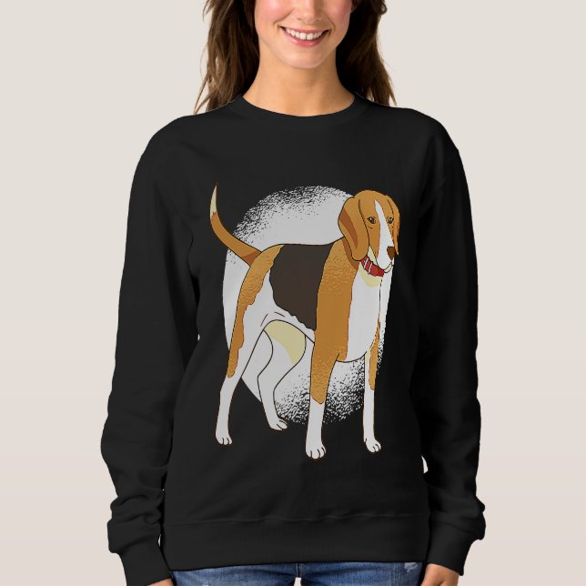 Beagle dog sweatshirt (Vorderseite)