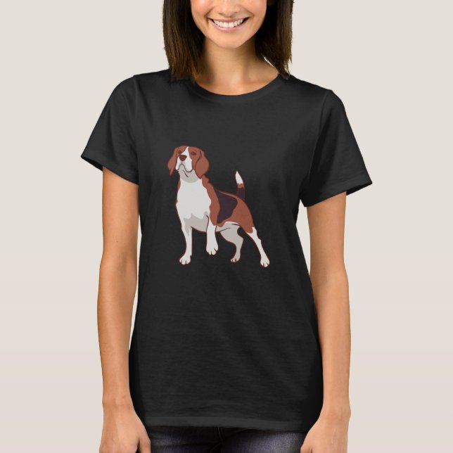 Beagle Dog T-Shirt (Vorderseite)