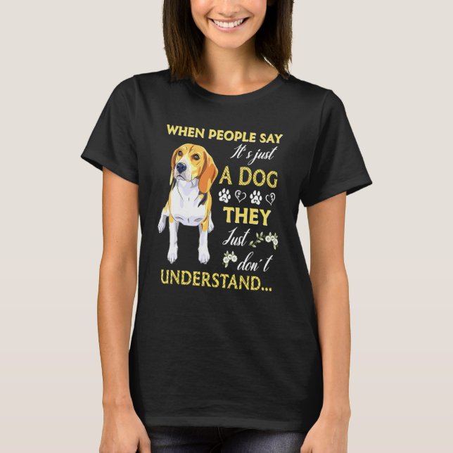 Beagle Dog T-Shirt (Vorderseite)
