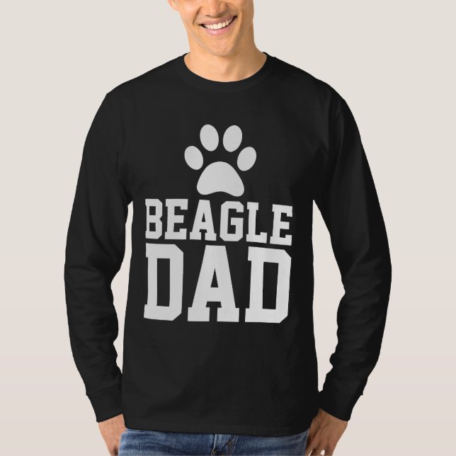 BEAGLE DOG VATER T - SHIRT (Vorderseite)