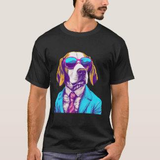 Beagle Dog Vintag Style T-Shirt