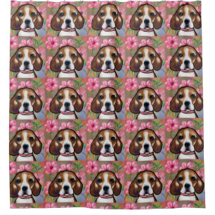 Beagle duschvorhang