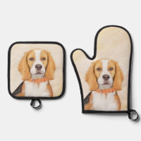 Beagle Englisch Malerei Tri Tricolor Niedliche Dog