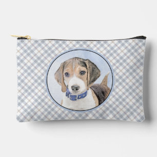 Beagle Englisch Malerei Tri Tricolor Niedliche Dog Zubehörtasche