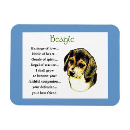 Beagle Erbe der Liebe Magnet