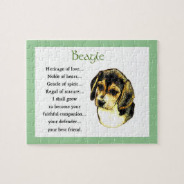 Beagle Erbe der Liebe Puzzle