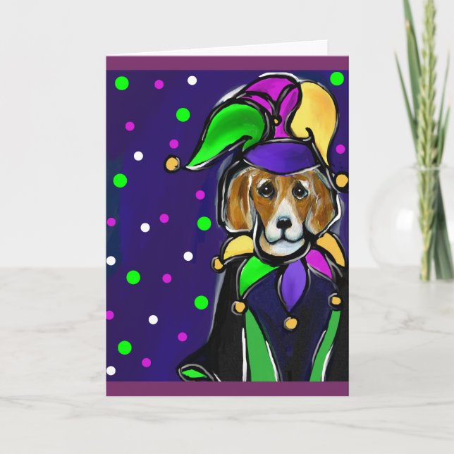 BEAGLE FEIERTAGSKARTE (Vorderseite)