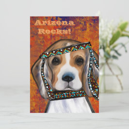Beagle Feiertagskarte