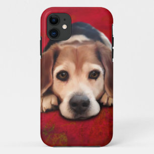 Beagle Fine Art Dog Art Malerei Case-Mate iPhone Hülle