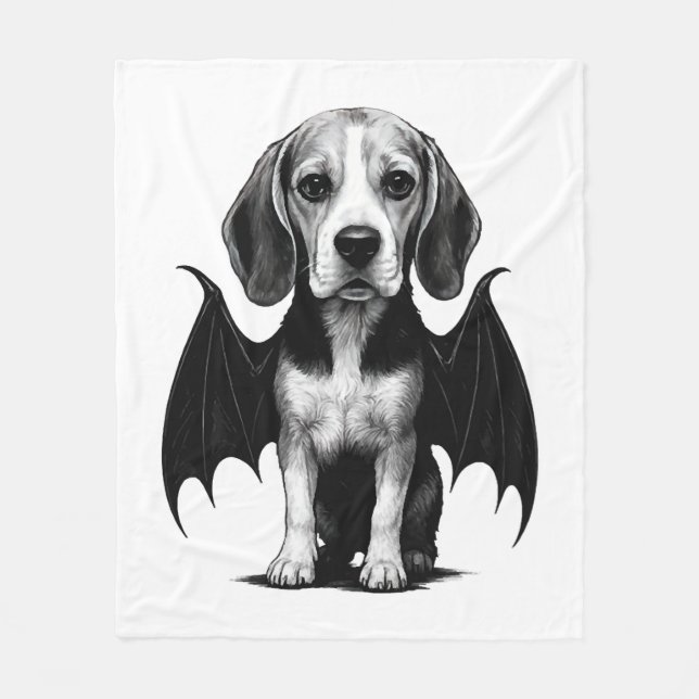 Beagle        fleecedecke (Vorderseite)