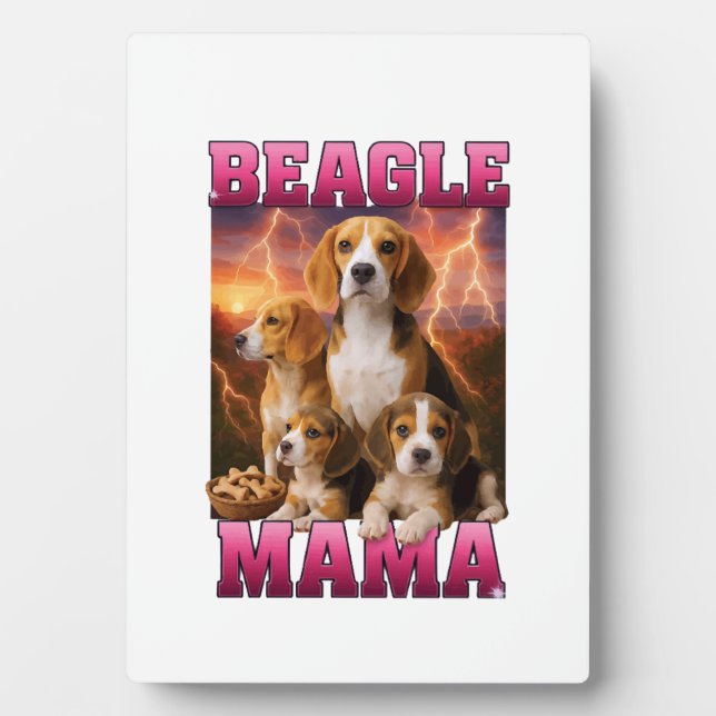 Beagle  fotoplatte (Vorderseite)