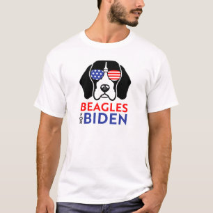 Beagle für Biden T-Shirt