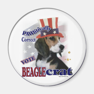 Beagle Geschenke Magnet
