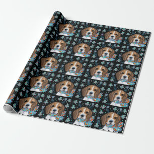 Beagle geschenkpapier