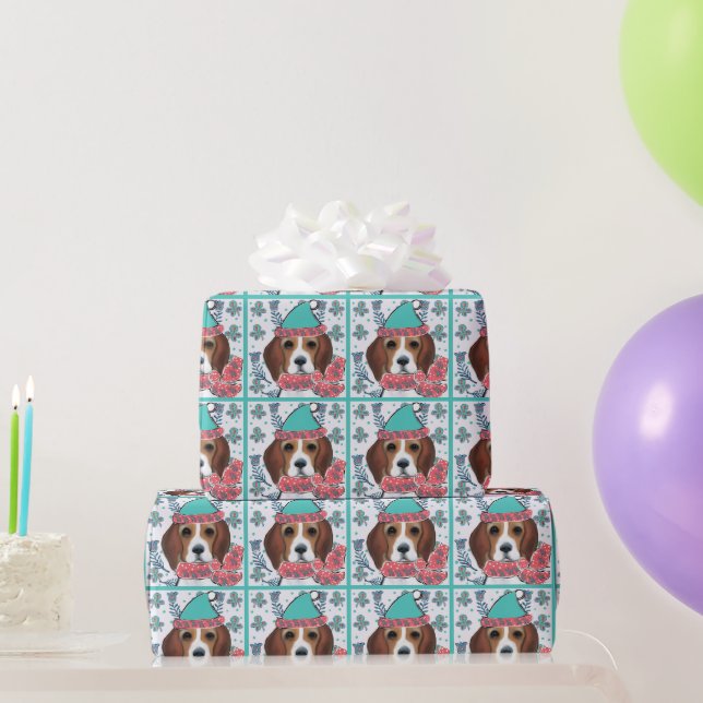 Beagle Geschenkpapier (Partygeschenke)