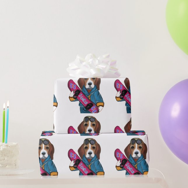 BEAGLE GESCHENKPAPIER (Partygeschenke)