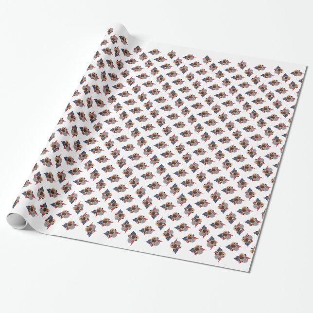 Beagle Geschenkpapier (Ungerollt)