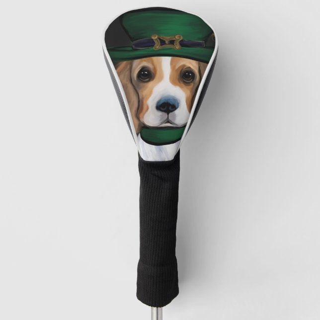 Beagle Golf Headcover (Vorderseite)