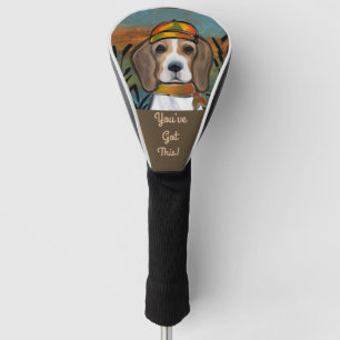 Beagle golf headcover