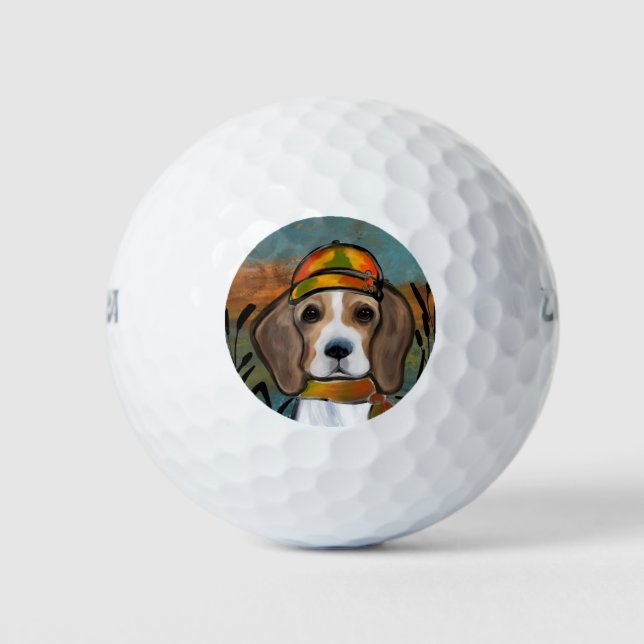 Beagle Golfball (Vorderseite)