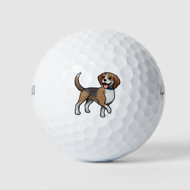 Beagle Golfball (Vorderseite)