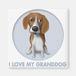 Beagle Granddog Magnet