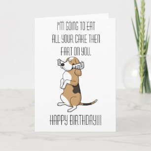 Beagle Greeting Card Karte