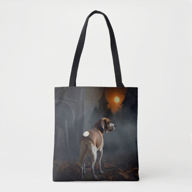 Beagle Halloween Gruselig (Vorderseite)