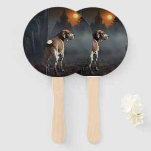 Beagle Halloween Gruselig Fächer