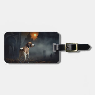 Beagle Halloween Gruselig Gepäckanhänger