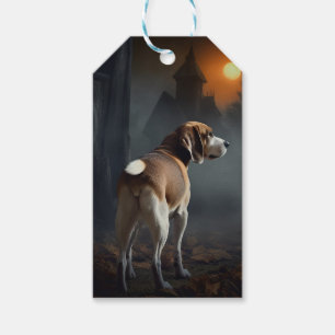 Beagle Halloween Gruselig Geschenkanhänger