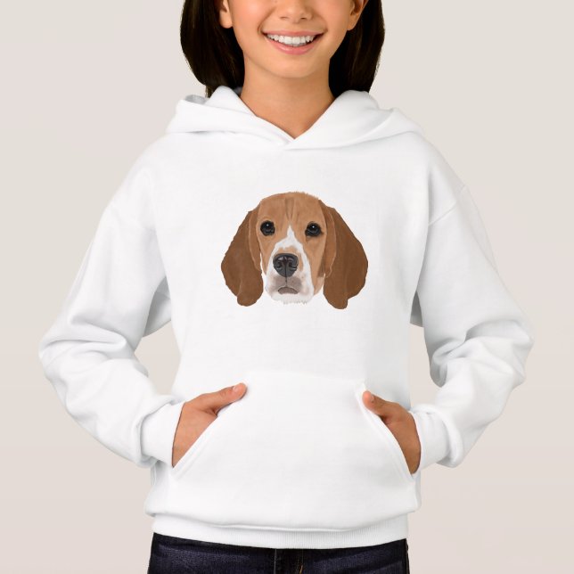 Beagle Hoodie (Vorderseite)