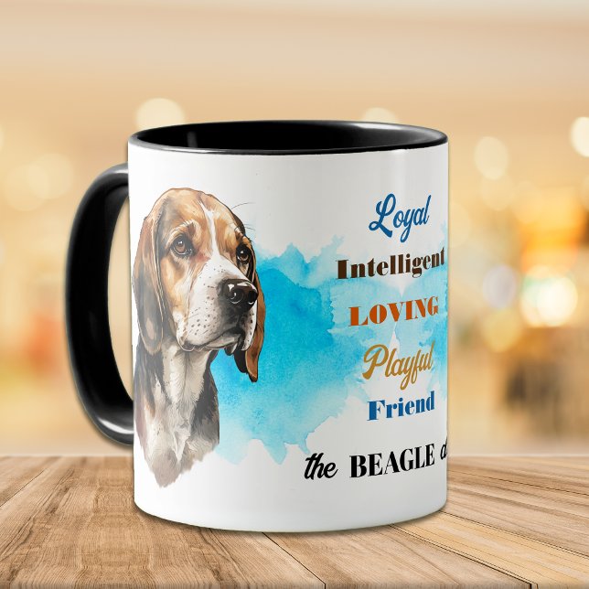 Beagle Hound Dog Loyal Friend Tasse (Von Creator hochgeladen)
