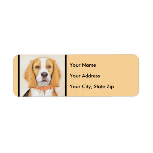 Beagle Hound Dog Malerei Original Tierart