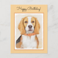 Beagle Hound Dog Malerei Original Tierart