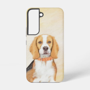 Beagle Hound Dog Malerei Original Tierart Samsung Galaxy Hülle