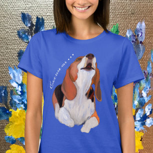 Beagle Howling, Personalisieren, Entschuldigung T-Shirt