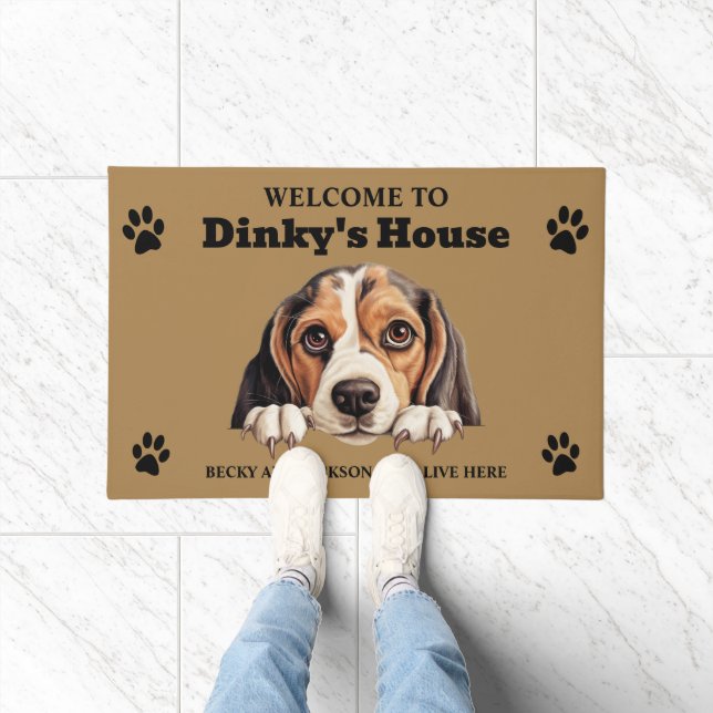 Beagle-Hund Fußmatte (Indoor)