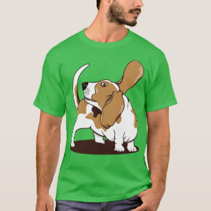 Beagle-Hund jagt seinen Schwanz T-Shirt