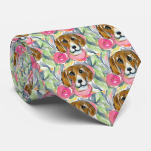 Beagle‑Hund Krawatte