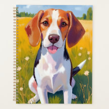 Beagle-Hund-Kunstmalerei