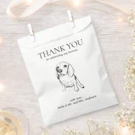 Beagle Hund Leckerei Haustier Zeichnend Gunst Beut Geschenktütchen