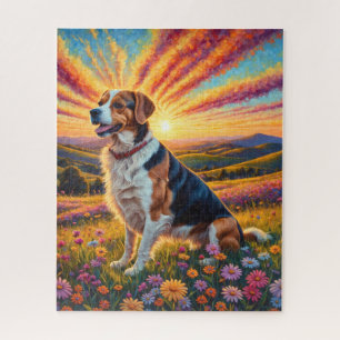 Beagle-Hund Puzzle