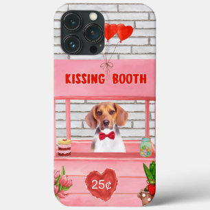 Beagle Hund Valentinstag Küssstand Case-Mate iPhone Hülle