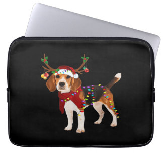 Beagle-Hund Weihnachten Classic T-Shirt Laptopschutzhülle