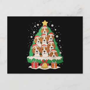 Beagle-Hund-Weihnachtsbaum Weihnachten Familie Fei