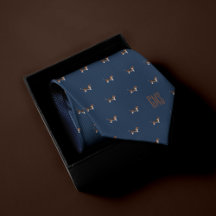 Beagle Hunde Muster Mit Monogramm