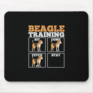 Beagle Hunde-Training Hund Mousepad